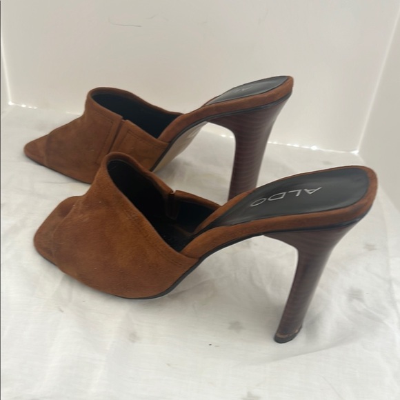Aldo Brown Heeled Sandals - Picture 3 of 8
